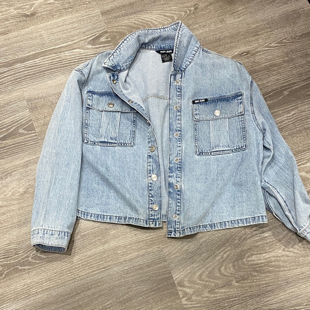 DKNY Classic Blue Jean Jacket